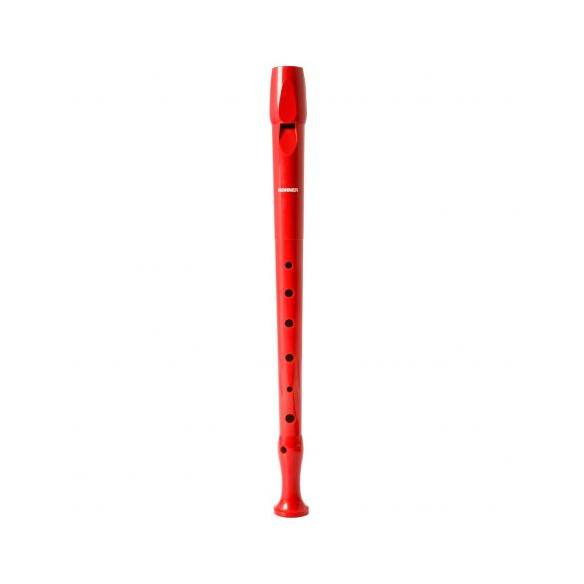 Hohner Flauta Soprano Plástico Dig. Alemana 9508 Roja