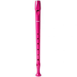 Hohner Flauta Soprano Plástico Dig. Alemana 9508 Rosa