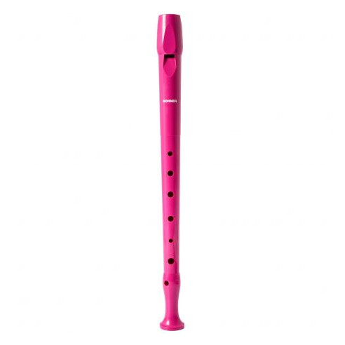 Hohner Flauta Soprano Plástico Dig. Alemana 9508 Rosa