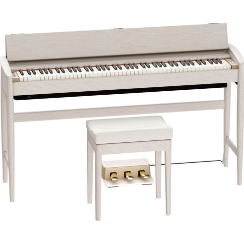 Roland KIYOLA KF-20-KS Sheer White Piano Digital de Diseño