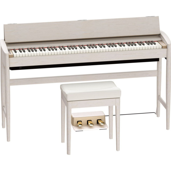 Roland KIYOLA KF-20-KS Sheer White Piano Digital de Diseño