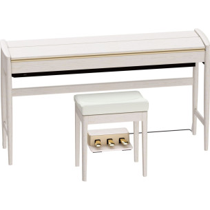 Roland KIYOLA KF-20-KS Sheer White Piano Digital de Diseño 2