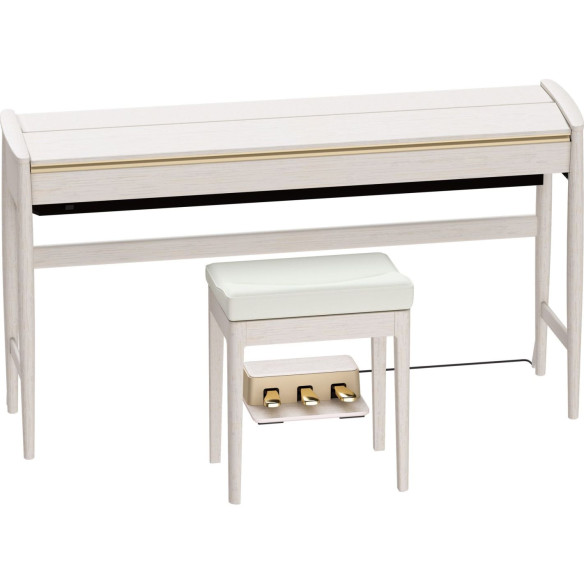 Roland KIYOLA KF-20-KS Sheer White Piano Digital de Diseño