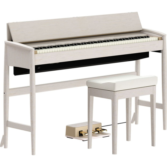 Roland KIYOLA KF-20-KS Sheer White Piano Digital de Diseño