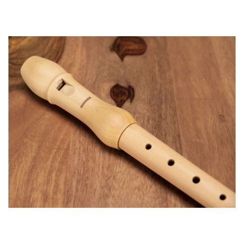 Hohner 9560 Flauta Soprano Madera Digitación Barroca