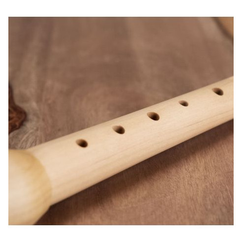 Hohner 9560 Flauta Soprano Madera Digitación Barroca