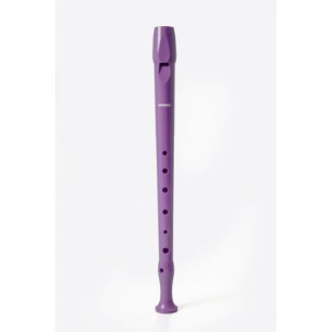 Hohner Flauta Soprano Plástico Dig. Alemana 9508 Malva
