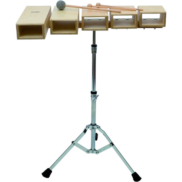 Goldon 33830 Soporte con 5 Cajas Chinas