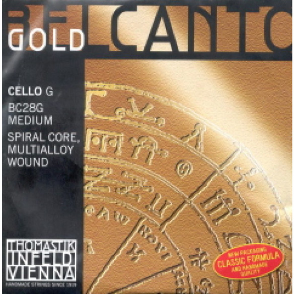 Thomastik Belcanto Gold BC-28G Cuerda Cello 3ª Sol