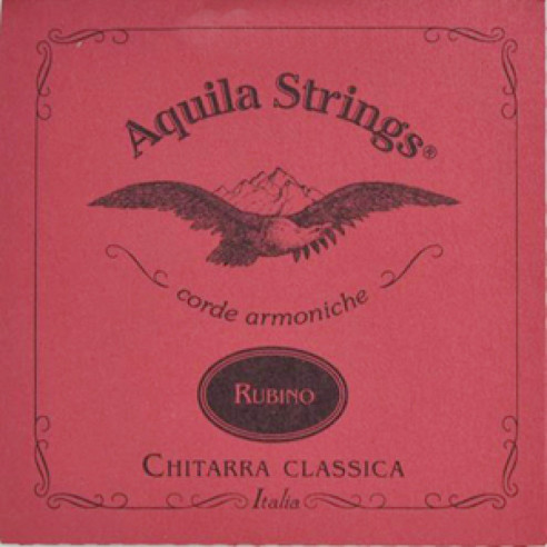 Aquila 134-C Rubino Juego Cuerdas Guitarra Clásica Tensión Normal