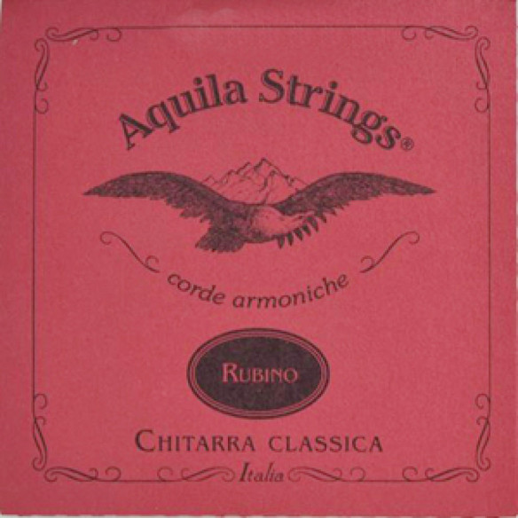 Aquila 134-C Rubino Juego Cuerdas Guitarra Clásica Tensión Normal