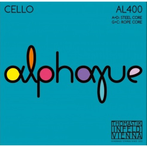 Thomastik Alphayue AL-400 Juego cuerdas Cello 1/2