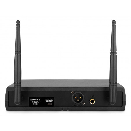 VONYX WM61B Sistema inalambrico Headset, y Levalier con petaca y receptor 16 canales seleccionables. VONYX WM61B Sistema inalambrico Headset, y Levalier con petaca y receptor 16 canales seleccionables.