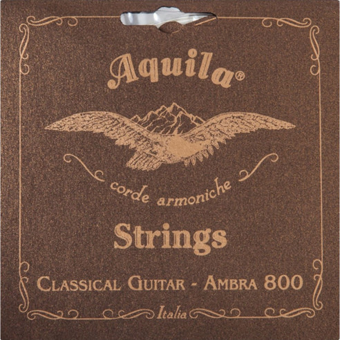 Aquila 82-C Ambra 800 Juego Cuerdas Guitarra Clásica Tensión Normal