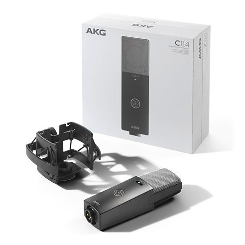 AKG C-114  Micrófono de condensador multipatrón de diafragma grande