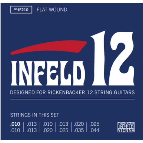 Thomastik Juego Eléctrica Infeld-12  IF-210 12 cuerdas 10-44