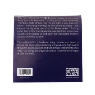 Thomastik Juego Eléctrica Infeld-12  IF-210 12 cuerdas 10-44 2
