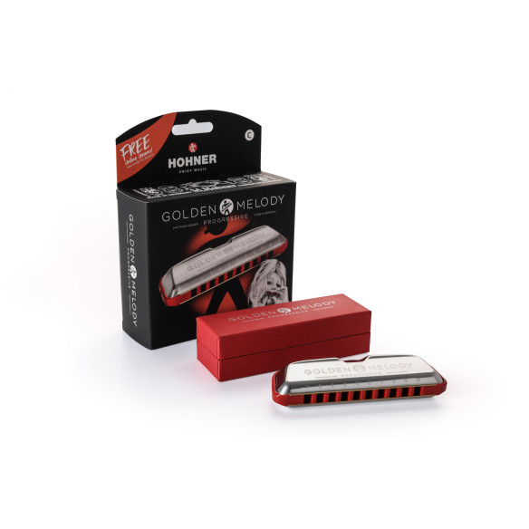 Hohner Armónica Golden Melody PROGRESSIVE F (FA)