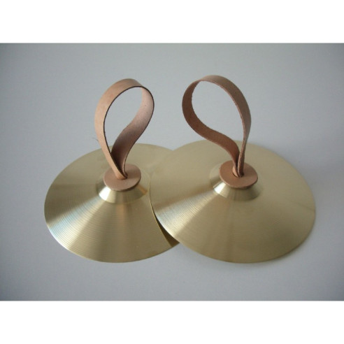 Honsuy 67250 Platos Choque Metal Amarillo 20 Cm