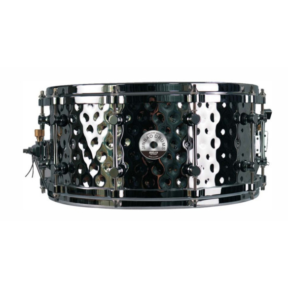 Jinbao ROCKRC004 Caja 14" x 6.5" Acero martilleado