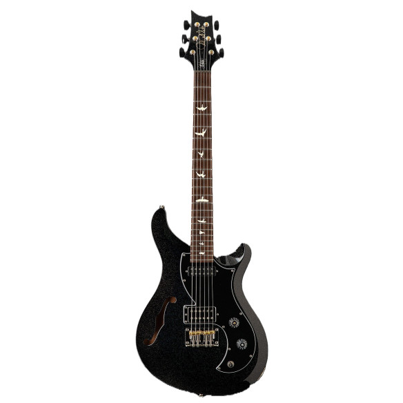 PRS S2 VELA Black Rainbow Holofake Guitarra Semi-Hollow