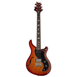 PRS S2 VELA Dark cherry sunburst Guitarra Semi-Hollow
