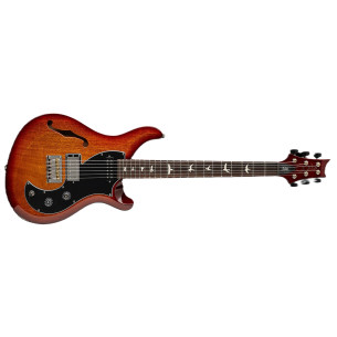 PRS S2 VELA Dark cherry sunburst Guitarra Semi-Hollow 2