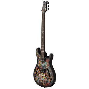 PRS Ed Sheeran Cosmic Splash Hollowbody Baritone LTD Guitarra eléctrica 2