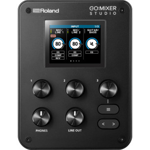 Roland GO:MIXER STUDIO Mezclador e interface de audio