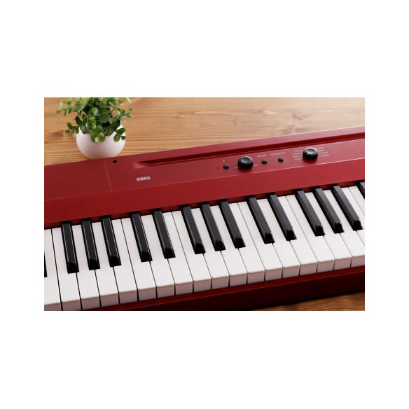 Korg LIANO METALLIC RED Piano Digital 88 Teclas Rojo