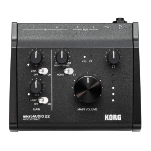 Korg MICROAUDIO 22 Interface Audio