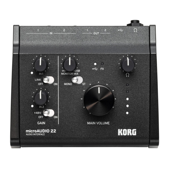 Korg MICROAUDIO 22 Interface Audio