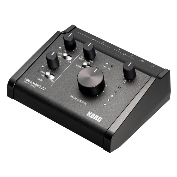 Korg MICROAUDIO 22 Interface Audio