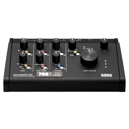 Korg MICROAUDIO 722 Interface Audio con filtro analógico