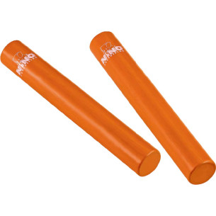 Nino Percussion NINO576OR Par de Claves Naranja