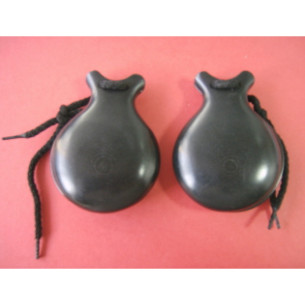 comprar Castañuelas Profesionales de Fibra de Vidrio Negra JALE nº8.