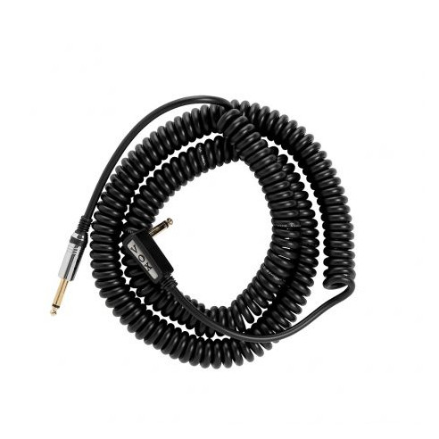 comprar Cable de Instrumento Rizado VOX VCC-090BK de una longitud máxima de 9 metros y color negro.