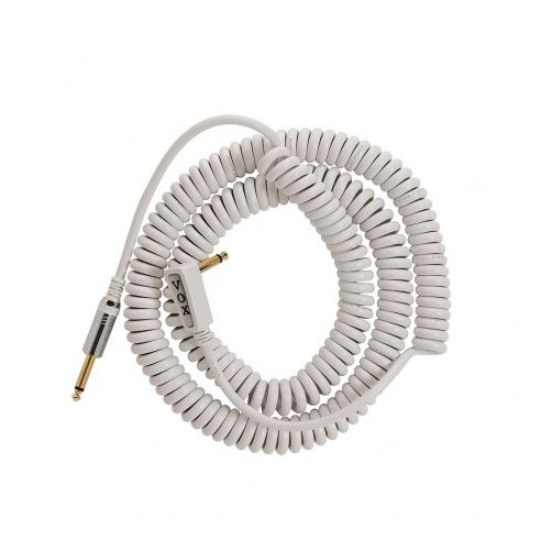 comprar Cable de Instrumento Rizado VOX VCC-090WH de una longitud máxima de 9 metros y color blanco.