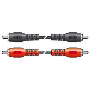 Vonyx CX402-1 2 x Macho RCA - 2 x Macho RCA, 1.2m