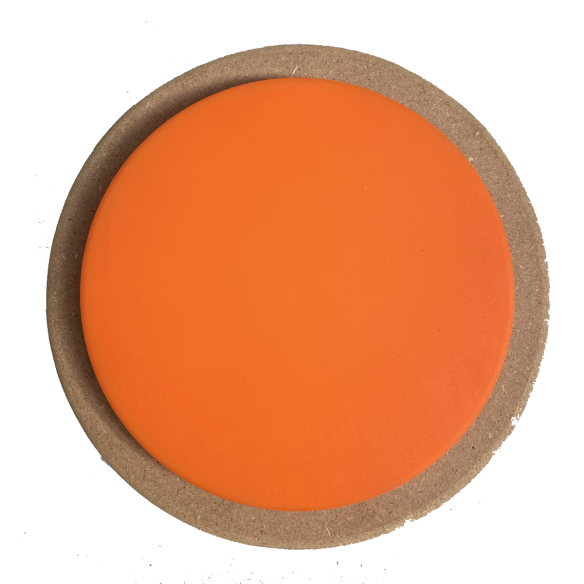 Jinbao JBP08A caja sorda 8 naranja con soporte