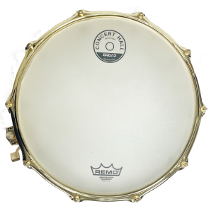 CAJA JINBAO 14" x 6" POP MADERA BLANCO LACADO/DORADO 2