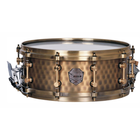 CAJA JINBAO 14" x 6.5" BRONCE MARTILLEADO