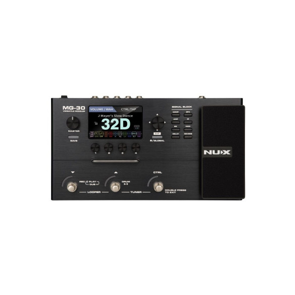 NUX MG-30 Pedalera Multiefectos para Guitarra