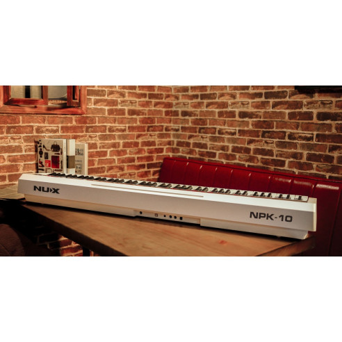 NUX NPK-10 WHITE Piano Digital Portable
