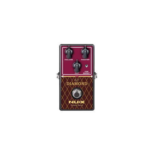 NUX DIAMOND NRO-6 Pedal Overdrive Previo tipo VOX AC-30
