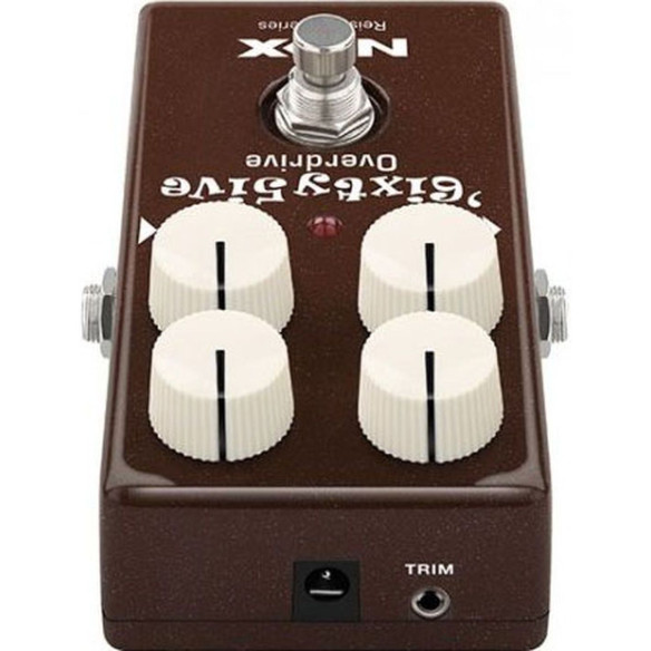 NUX 6ixty5ive Pedal Overdrive Imitación Amplificadores Fender de los 60´s