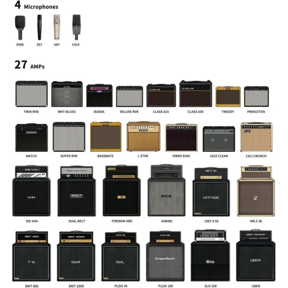 NUX TRIDENT NME-5 Pedalera de Modelado para Guitarra