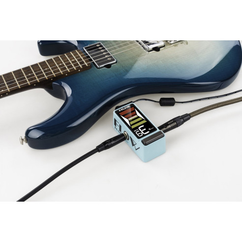 NUX NTU-3 FLOW TUNE MKII BLUE Afinador Cromático 4 tipos de afinación