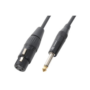 PD Connex CX40-3 Cable XLR Hembra - Jack Mono 6,3mm 3m