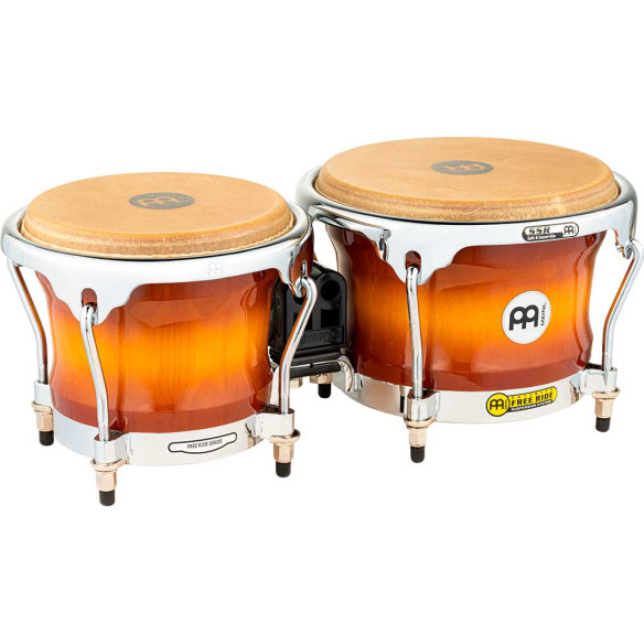 FWB400GAB 7  8 1/2 WOOD BONGO
